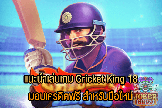 รูปภาพของ แนะนำเล่นเกม Cricket King 18 มอบเครดิตฟรี สำหรับมือใหม่