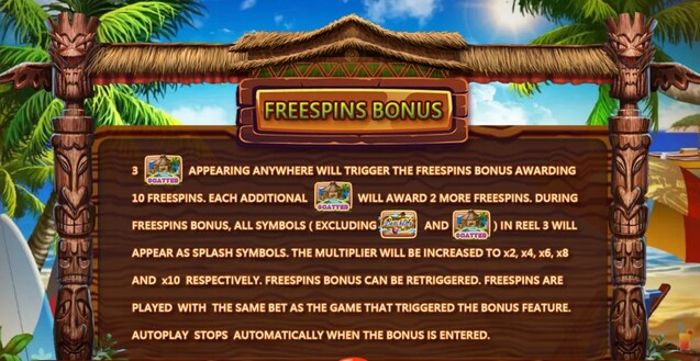วิธีการทำ Freespins Bonus เกม Beach Life