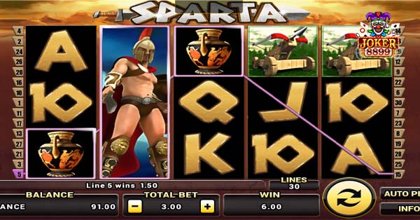 เกมสล็อต Sparta เกมสล็อตใหม่น่าเล่น
