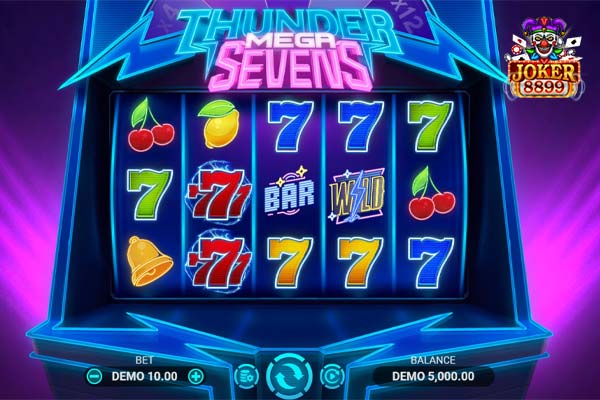 เกมสล็อต Thunder Mega Sevens Bonus Buy ธันเดอร์เมก้าเซเวนส์ โบนัส บาย 
