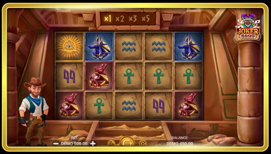 กฎการจ่ายเงินรางวัลของเกมสล็อต Curse of the Pharaoh Bonus Buy