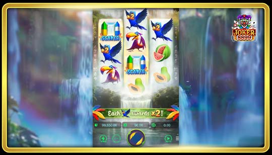 สัญลักษณ์ของเกมสล็อต Wings Of Iguazu