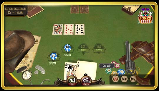 วิธีการเล่นของเกมสล็อต Texas Hold em Poker 3D