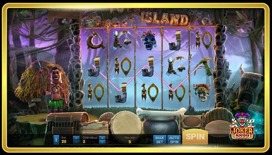 รูปแบบของเกมสล็อต Totem Island