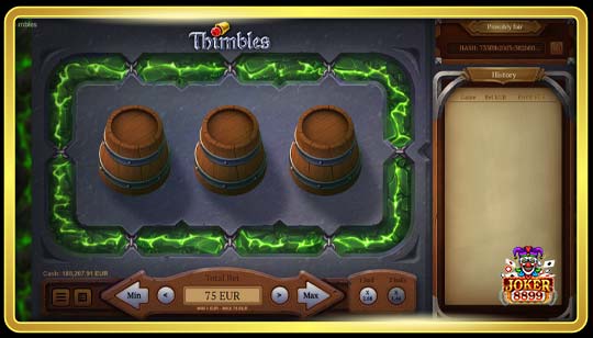 วิธีการชนะรางวัลของเกมสล็อตThimbles