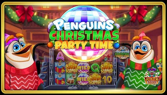 ทดลองเล่นสล็อต Penguins Christmas Party Time