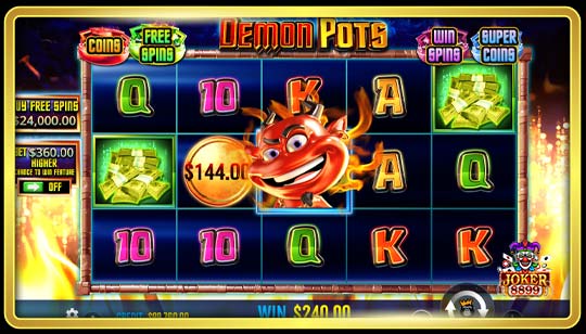 กฎการเล่นเกมสล็อต Demon Pots