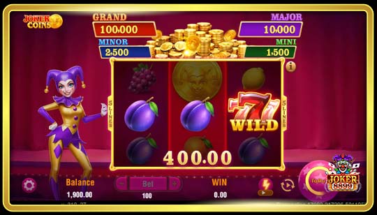 รูปแบบการเล่นเกมสล็อต Joker Coins