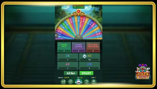 วิธีการเล่นเกมสล็อต Golden Treasure
