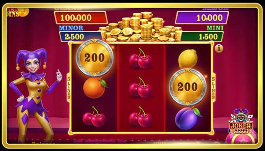 โบนัสรางวัลของเกมสล็อตเหรียญโจ๊กเกอร์