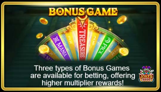 โบนัสรางวัลพิเศาของเกมสล็อตสมบัติทองคำ
