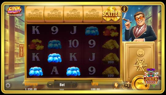 กติกาการเล่นเกมสล็อต Coin Infinity Surge Reel