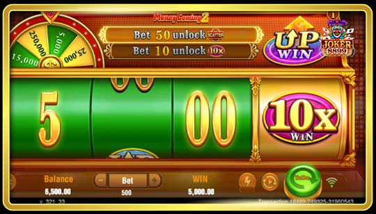 การจ่ายเงินรางวัลของเกมสล็อต Money Coming 2