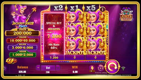 คุณสมบัติพิเศษของเกมสชล็อตแจ็คพอตโจ๊กเกอร์ฟีเวอร์