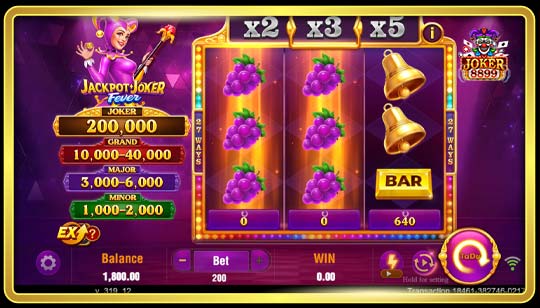 รูปแบบการเล่นสล็อต Jackpot Joker FEVER