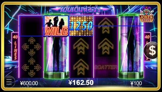 คุณสมบัติของเกมสล็อต เต้นเต็มฟลอร์