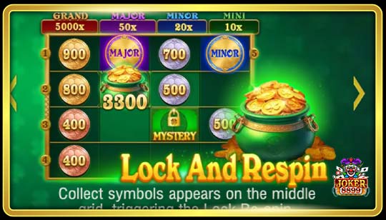ฟีเจอร์พิเศษของเกมสล็อตเหรียญโคลเวอร์ 4x4