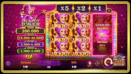 ฟีเจอร์พิเศษของเกมสล็อตแจ็คพอตโจ๊กเกอร์