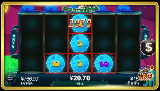 คุณสมบัติพิเศษของเกมสล็อตดาวเคราะห์ขี้เหงา