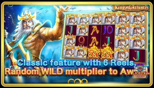 ทดลองเล่นสล็อต King Of Atlantis