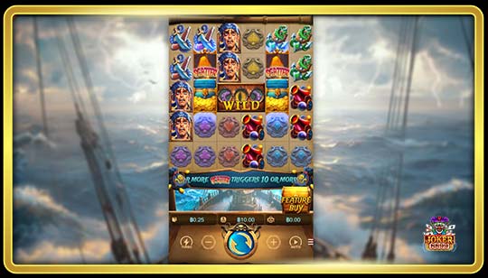 กฎการเล่นเกมสล็อต Kraken Gold Rush