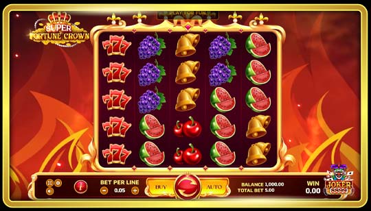 กติกาการเล่นเกมสล็อต Super Fortune Crown