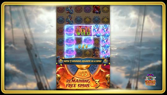 ฟีเจอร์พิเศษของเกมสล็อตคราเคน โกลด์รัช