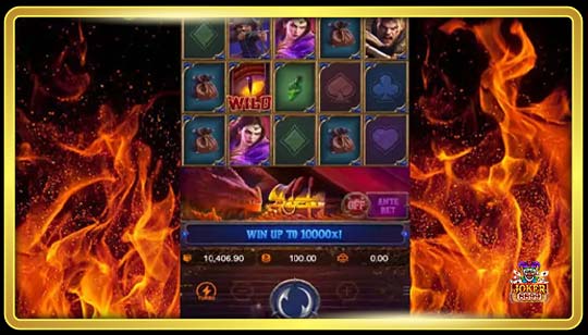 รูปแบบการเล่นเกมสล็อต Dragons Treasure Quest