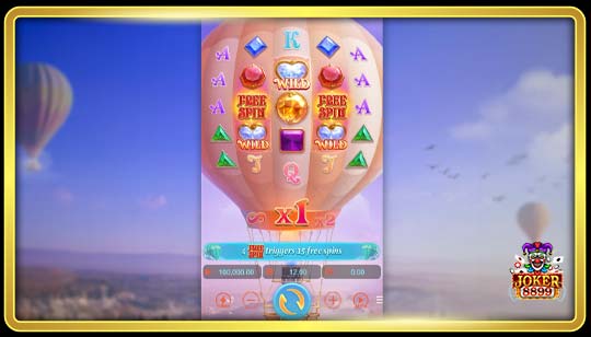 รูปแบบการเล่นของเกมสล็อต Skylight Wonders