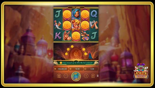 รูปแบบของเกมสล็อต Alibaba’s Cave of Fortune