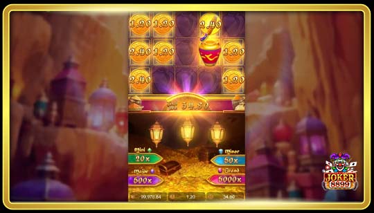 โบนัสรางวัลพิเศษของเกมสล็อตถ้ำแห่งโชคลาภของอาลีบาบา